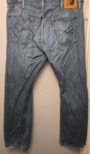 Mens Levi 514 Denim Jeans 38 Inch Waist 30 Inch Leg Fair Condition