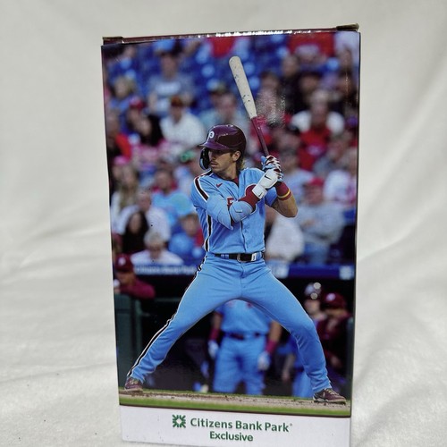 Bryson Stott Bobblehead Philadelphia Phillies 2024 Blue Jersey New - Picture 5 of 6