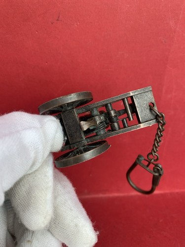 REDONDO BUCANERO CAP PISTOL CANNON SHAPE MADE SPAIN VINTAGE TOY METAL KEYRING - Imagen 9 de 14