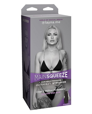#ad #ad Main Squeeze LaynaMe Stroker Variable Pressure amp; Lifelike Feel $62.39