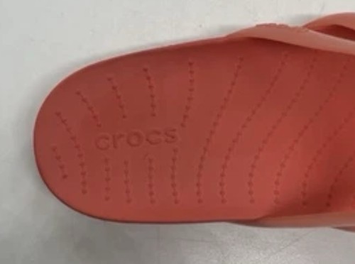 Crocs Pink Strappy Slides Slip On Comfort Sandals Women Size 10 - Picture 3 of 5
