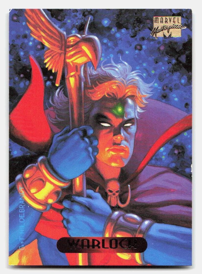 1994 Fleer Marvel Masterpieces Hildebrandt Brothers #134 Warlock