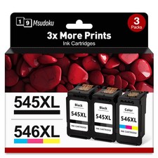 Patronen für Canon PG545 CL546 XL Pixma TS3450 MG2550s TS3150 TS3351 T3350