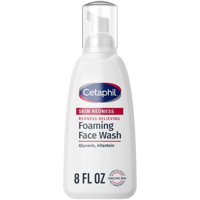 Cetaphil Redness Relieving Foaming Face Wash Sensitive Skin 8 Fl Oz Gentle