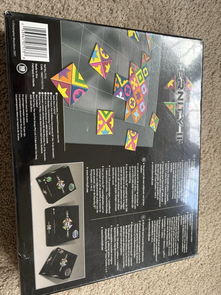 Eternity II Game Puzzle By Christopher Monckton E2 EII 2007 NEW sealed - Image 2 of 4