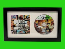 Steven Ogg Signed Grand Theft Auto V Xbox 360 Disc Framed Trevor Auto JSA COA