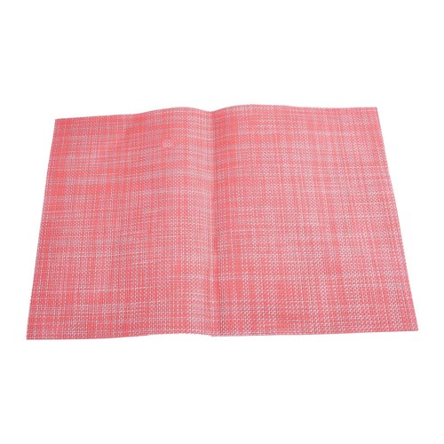 Stylish Solid Color Placemat for Dining Table Thick Woven PVC Material - Picture 16 of 61