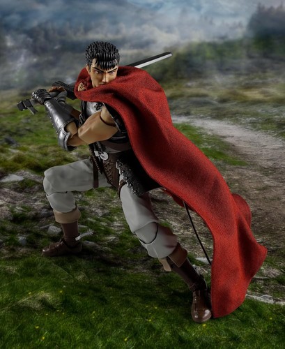 BANDAI SPIRITS S.H.Figuarts Berserk Guts The Band Of The Falcon Action Figure JP - Picture 6 of 11