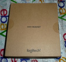 NEW SEALED Logitech H111 Headset w/ Microphone - Wired 3.5mm Stereo