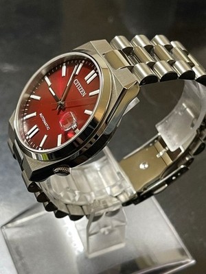 Citizen Tsuyosa NJ0150-56W Automatic Sapphire Red Dial Men's