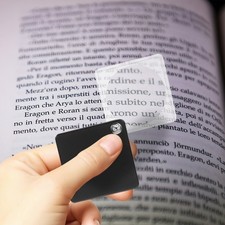 2 Pcs Portable Small Foldable Magnifier Jewelry Identification Pocket Magnifier