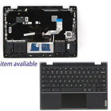 Palmrest For Lenovo 100E Chromebook 2nd Gen AST w/Keyboard  Touchpad 5CB0Z21474