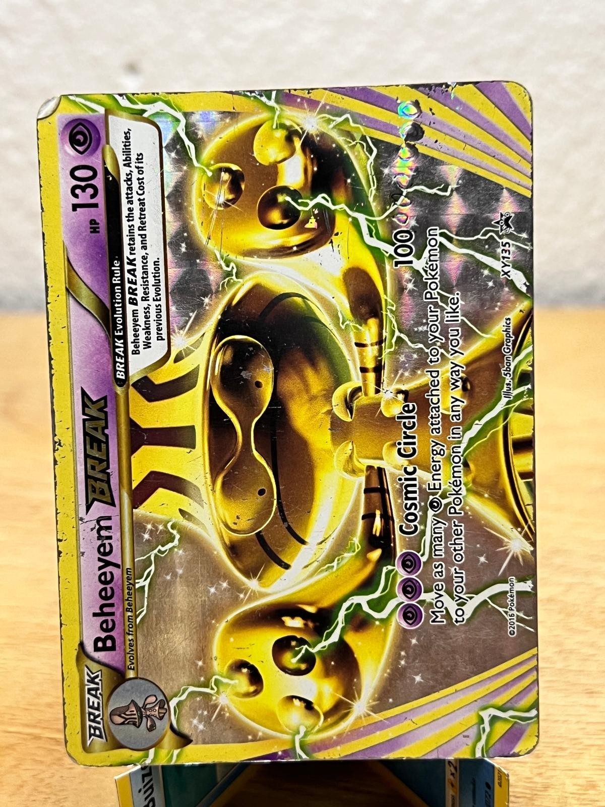 XY Promo Beheeyem BREAK - XY135 Holo Promo Pokemon DMG