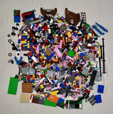 Lego Lot 7 Pounds 3.5 Oz Random Mixed Pieces Bricks Parts