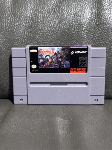 Super Castlevania IV (Super Nintendo SNES, 1991) - Authentic Original Cartridge 