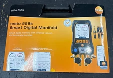 Testo 558s Kit - Smart Digital Manifold Kit (Temperature Probes/Vacuum)