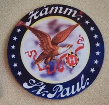 Hamm's Beer COASTER - St Paul Eagle