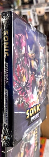 SONIC PRIME COMPLETE SERIES Limited Ed STEELBOOK UHD BR Digi w/PROTECTOR Netflix - Picture 4 of 7