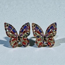 Colorful Butterfly Earrings