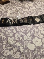 50th Birthday Sash Tiara. New. Rhinestone Crown. 49 Plus One.