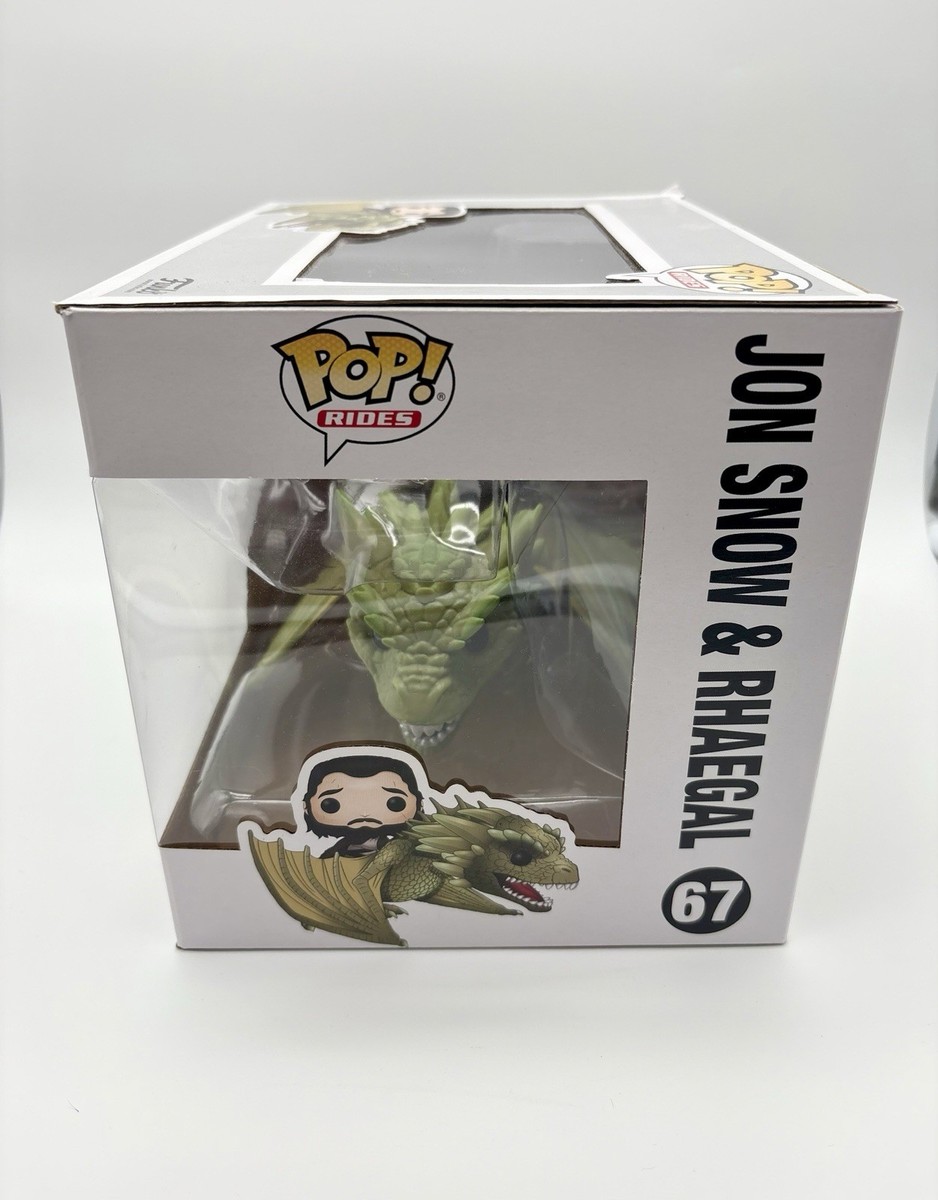Funko Pop! Rides: Game of Thrones - Jon Snow w/Rhaegal #67 Little