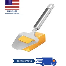 Cheese Slicer 9.3" Heavy Duty Stainless Steel Plane Knife Cheese Cutter