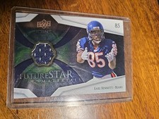 Earl Bennett 2008 Upper Deck Icons Materials Jersey RC #FSM8 Rookie Card