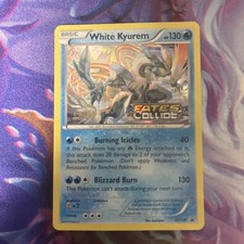 White Kyurem XY128 (STAFF) Black Star Promo on eBay