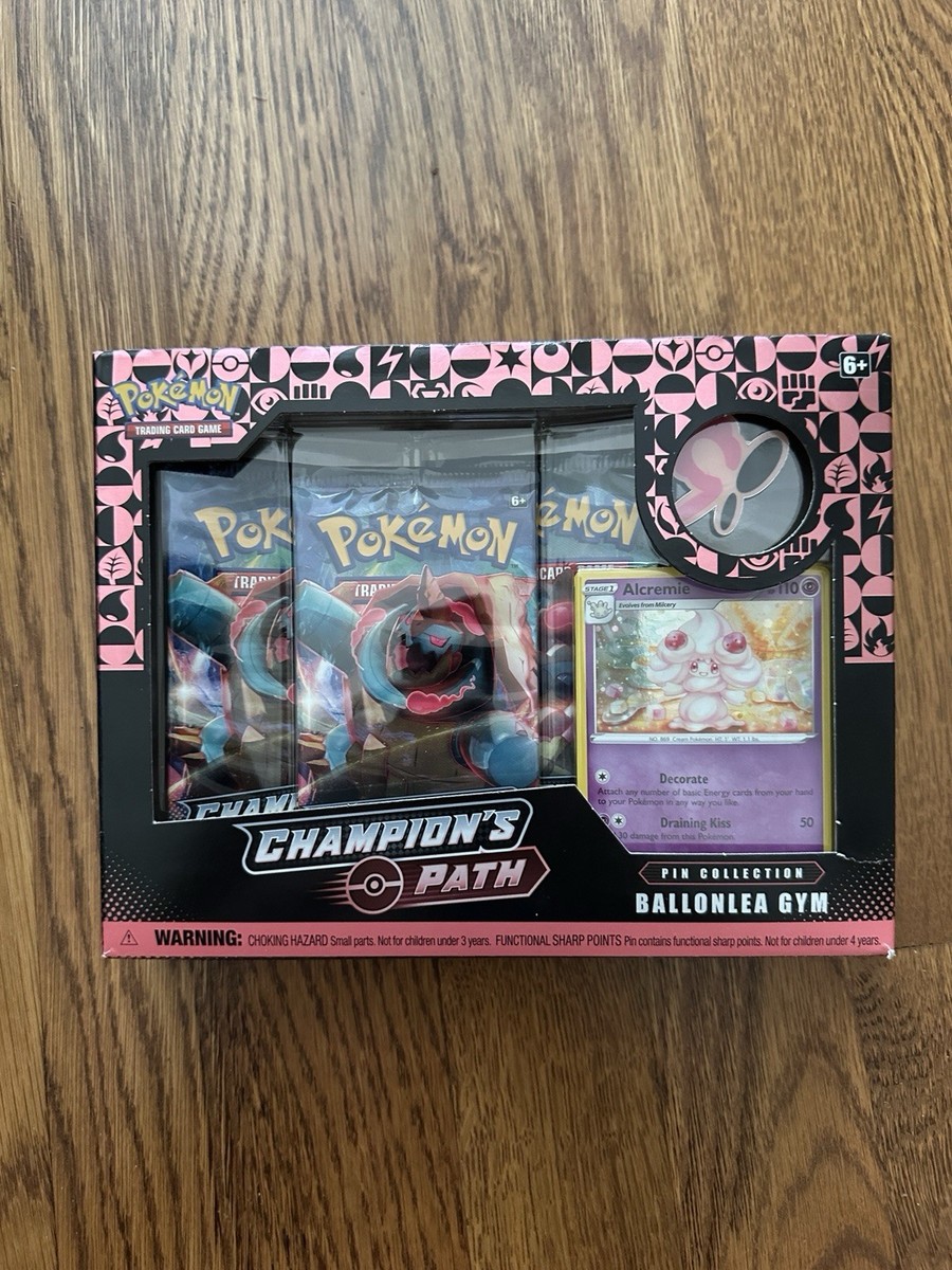 Pokemon Champion's Path Ballonlea Gym Pin Collection (Sealed
