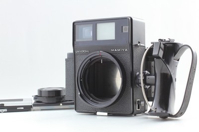 [Near MINT] Mamiya Universal Press Black Body + 6x9 Film Holder From JAPAN