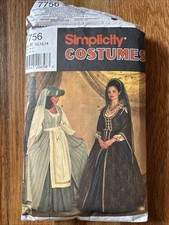 VTN 1997 Simplicity 7756 COSTUME PATTERN Size...