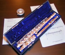 Yamaha YFL-31 Flute Silver Headjoint with Case and Cleaning Rod