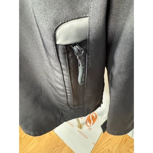 SOG Tactical Softshell Jacket Men's 2XL Black Full Zip Utility Coat EUC image 4