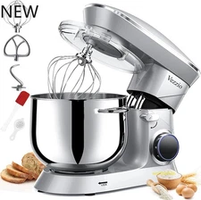 9.5 Qt Stand Mixer,10-Speed Tilt-Head Food Mixer,Vezzio Kitchen Electric Mixer
