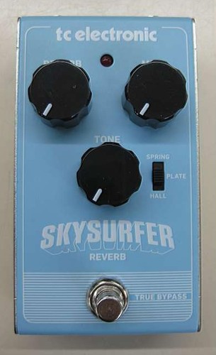 Tc Electronic Skysuper Reverb Spatial Effector Guitar Pedal Used