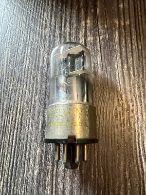 SYLVANIA TUBE JAN CHS 6SQ7GT/G