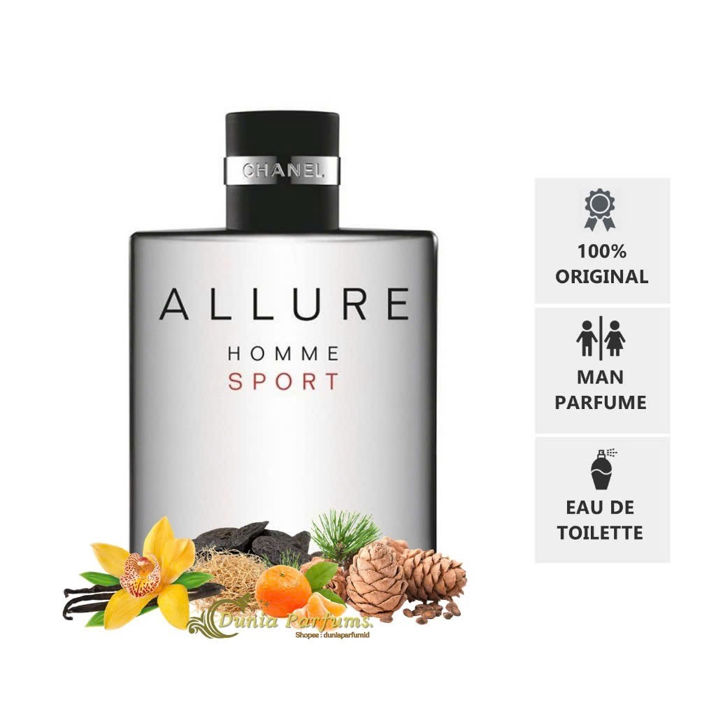 CHANEL Allure Homme Sport EDT Travel Size Spray 10ml/0.34oz
