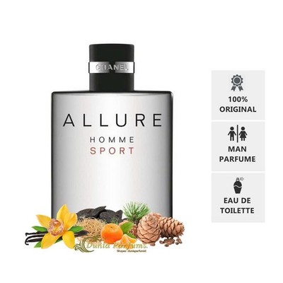 CHANEL ALLURE HOMME SPORT トラベル スプレイ CHANEL Allure Homme Sport EDT Travel Size Spray 10ml/0.34oz