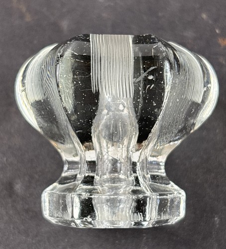 Mixed Lot of 12 Antique Salvaged Clear Cut Glass Furniture Drawer Knob Pulls - Bild 11 von 23