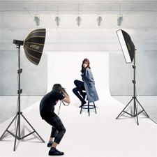 Glow Glow EZ Lock Beauty Dish Softbox Portrait Kit Includes 34" Collapsible Silv
