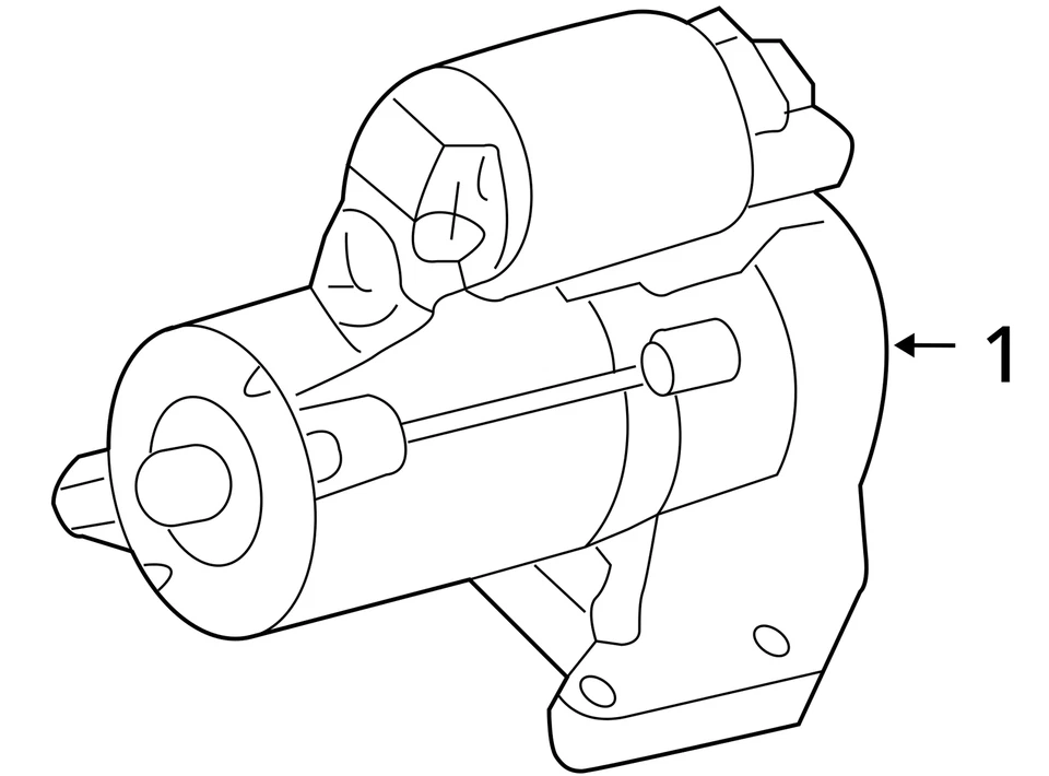 Solenoide motor de arranque Mercury Mariner 2005-2011 fabricante original HCSUM Foto 4 de 4