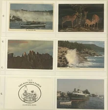 Lighthouse Maximum Wide Pages 6 Pockets Vintage Postcards Horizontal Clear Sheet