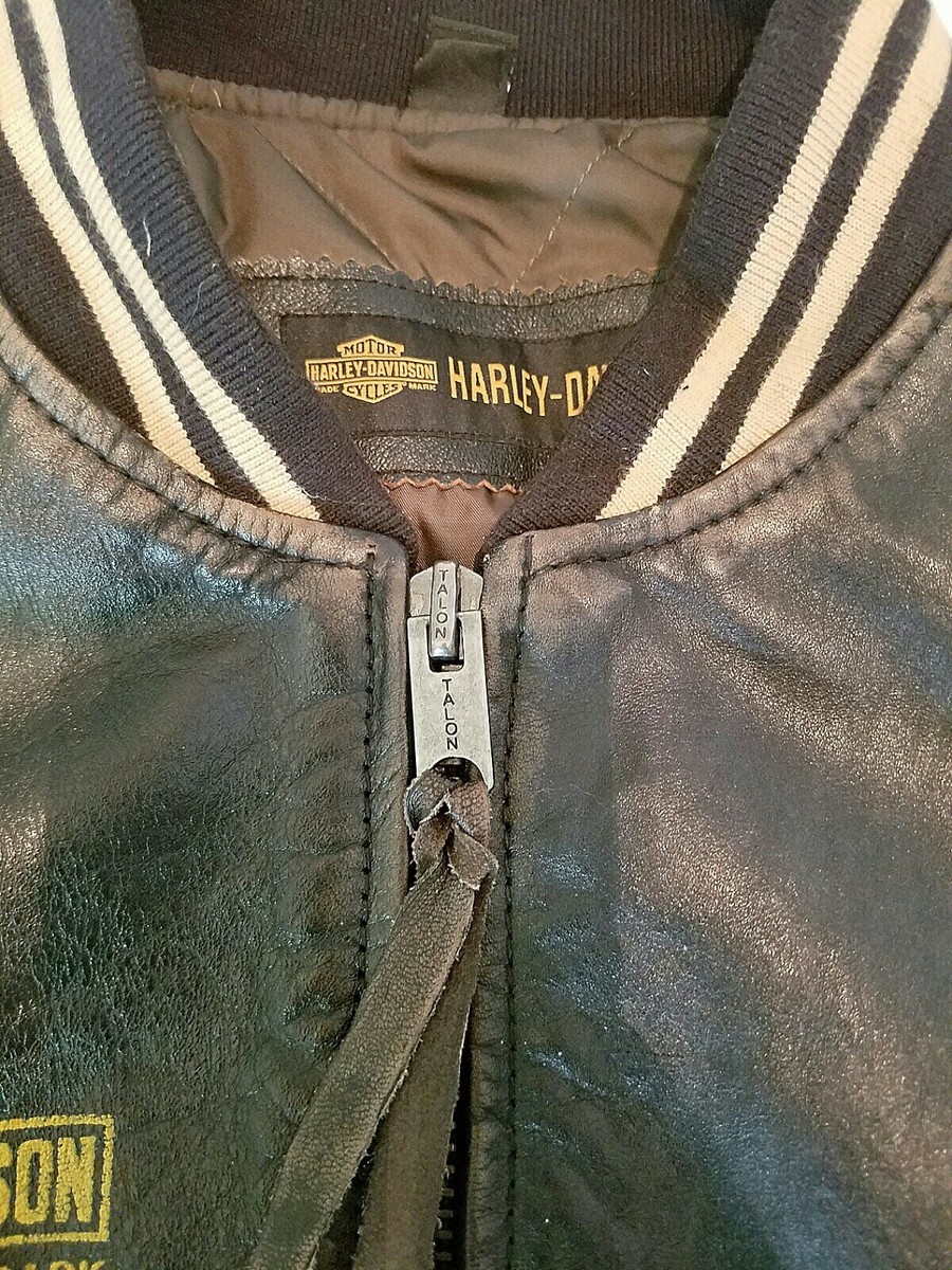 ジャケット・アウター HARLEY DAVIDSON LEATHER conchoTee size L 60s Harley Davidson Leather Biker Jacket Wow Goth Punk!!! - Etsy