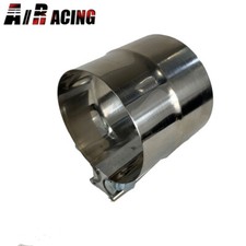 New 3.5 Inch 89mm Heavy Duty Stainless Steel Exhaust Lap Joint Band Clamp