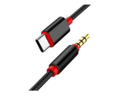USB Type C zu 3.5 mm Kabel Klinkenbuchse Klinkenstecker Audio AUX in sterio NEU 