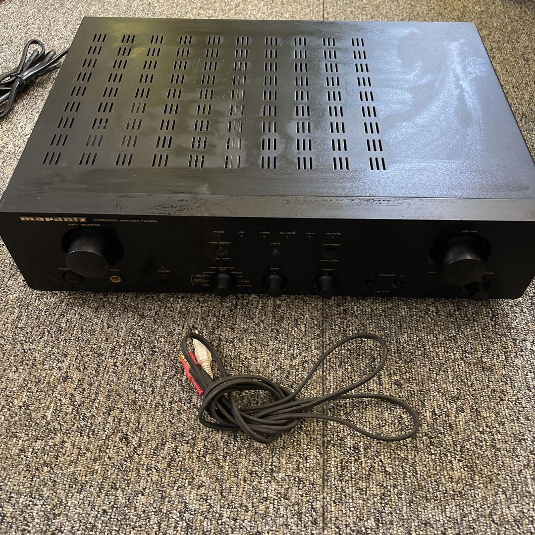 Marantz PM4200 ブラック プリメインアンプ Vintage Marantz PM4200 Black Integrated Amplifier Vintage | eBay