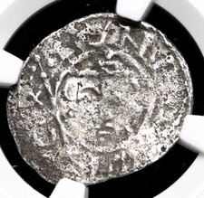 ENGLAND. Richard I "The Lionheart", 1189-1199. Silver Penny, NGC VF