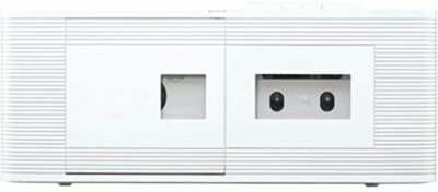 TOSHIBA TY-CDV1-W White CD Radio Cassette Recorder Wide FM Support