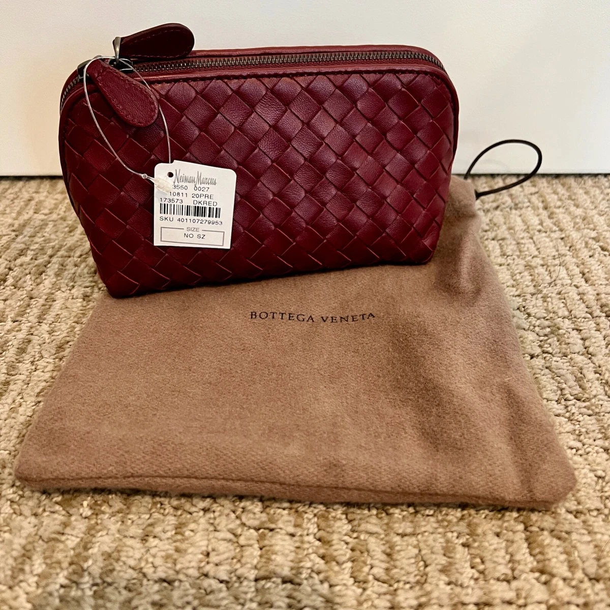 Bottega veneta cosmetic best sale bag