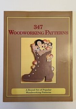 Vintage 347 Woodworking Patterns Book Great Set of Popular Woodworking Projects